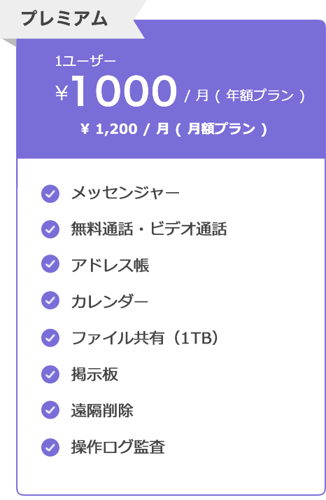 プレミアムプラン
